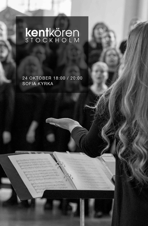 Kentkören Stockholm. Konsert på Maxim 22 november 2025